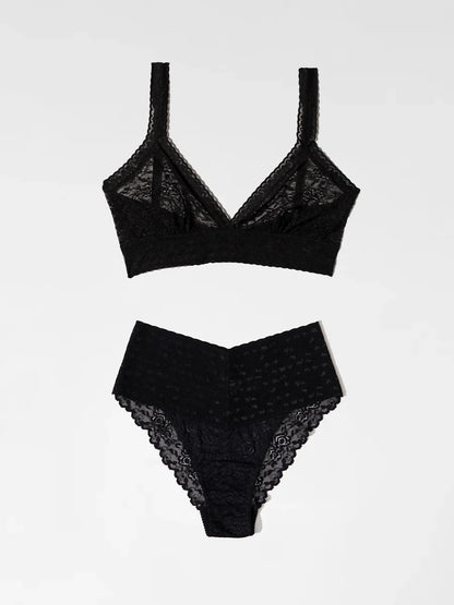 Brasileña de talle alto + Bralette 2